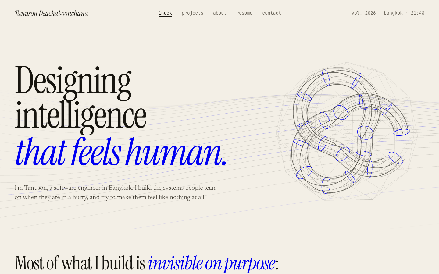 Home page at 1440px, after